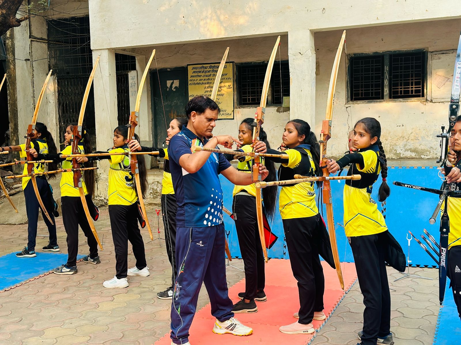 मध्यप्रदेश तीरंदाज अकादमी में यशिका हुई चयनित